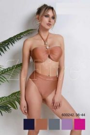 Strój kąpielowy dwuczęściowy damskie (36-44/5kpt)