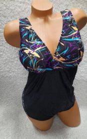 Strój kąpielowy jednoczęściowy damskie (2-6XL/5szt)