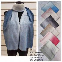 Szaliki damskie (uniwersalny/12szt)