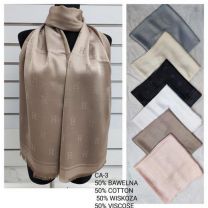 Szaliki damskie (uniwersalny/12szt)