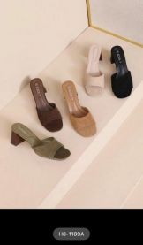 Klapki na obcasie (36-41/12P)