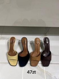 Klapki na obcasie (36-41/12P)