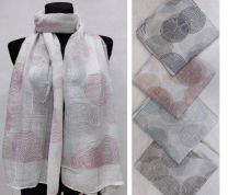 Szaliki damskie (uniwersalny/12szt)