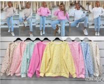 Bluzy bez kaptura włoska (uniwersalny/6szt)