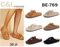 Klapki zakryte palce damskie (36-41/12P)