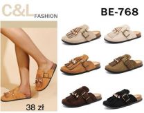 Klapki zakryte palce damskie (36-41/12P)