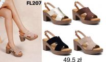 Sandały na obcasie (36-41/12P)