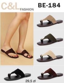 Klapki japonski damskie(36-41/12P)