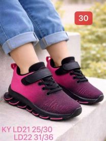 Buty sportowe na rzepy dziewczynka (31-36/12P)