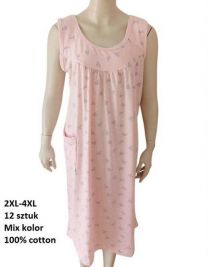 Koszula nocna damska (2XL-4XL/12szt)