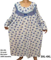 Koszula nocna damska (3XL-4XL/10szt)