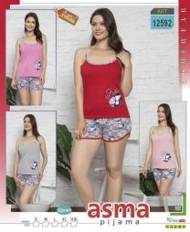 Piżama damska (S-2XL/10kompletów)