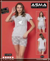 Piżama damska (S-2XL/10kompletów)