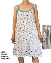 Koszula nocna damska (L-2XL/12szt)