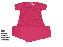 Piżama damska (S-3XL/10kompletów)