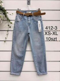 Spodnie jeans damskie (XS-XL/10szt)
