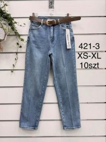 Spodnie jeans damskie (XS-XL/10szt)