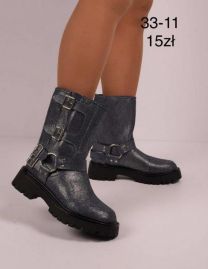 Botki na płaskim  (36-41/12P)