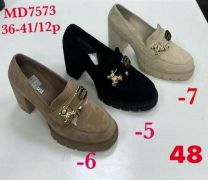 Półbuty na obcasie (36-41/12P)