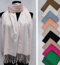 Szaliki damskie (uniwersalny/12szt)