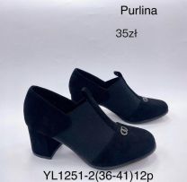 Półbuty na obcasie (36-41/12P)