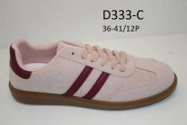 Buty Sportowe Wiązane Damskie  (36-41/12P)