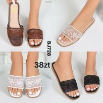 Klapki na płaskim (36-41/12P)