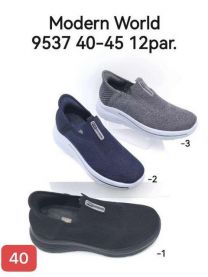 Buty sportowe wsuwane męskie (40-45/12P)