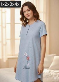 Koszula nocna Turecka (XL-4XL/12szt)