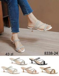 Klapki na obcasie (36-41/12P)