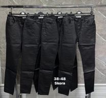 Spodnie ekoskóra damskie (38-48/10szt)