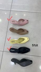 Klapki na obcasie (36-41/12P)