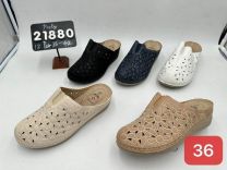 Klapki zakryte palce damskie (36-42/12P)