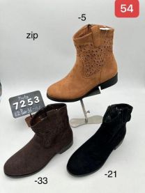 Botki na płaskim(36-41/12P)