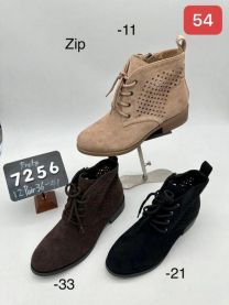 Botki na płaskim(36-41/12P)