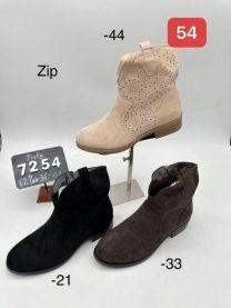 Botki na płaskim(36-41/12P)