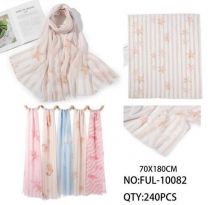 Szaliki damskie (uniwersalny/12szt)