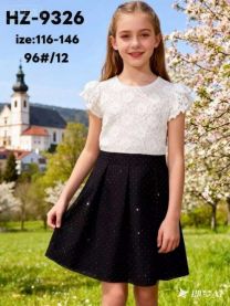 Komplety dziewczynka (116-146/12kpt)