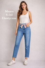 Spodnie jeansowe damskie (S-2XL/10szt)