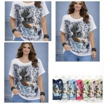 Bluzka damska (2-5XL/12szt)