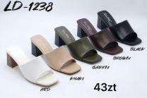 Klapki na obcasie (36-41/12P)