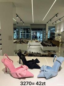 Sandały na szpilce  (36-41/12P)