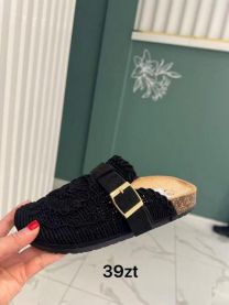 Klapki zakryte palce damskie (36-41/12P)