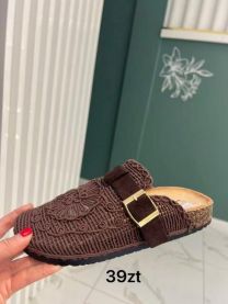 Klapki zakryte palce damskie (36-41/12P)