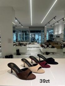 Klapki na obcasie (36-41/12P)