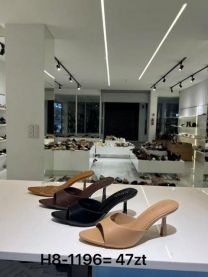 Klapki na obcasie (36-41/12P)