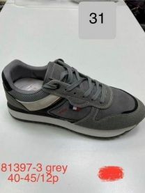 Buty sportowe wiązane męskie (40-45/12p)