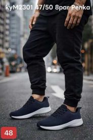 Buty sportowe wiązane męskie (47-50/8p)