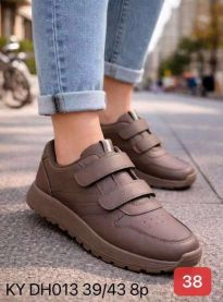 (39-43/8P)Buty sportowe na rzepy damskie 