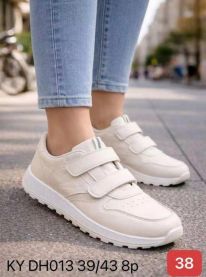 (39-43/8P)Buty sportowe na rzepy damskie 